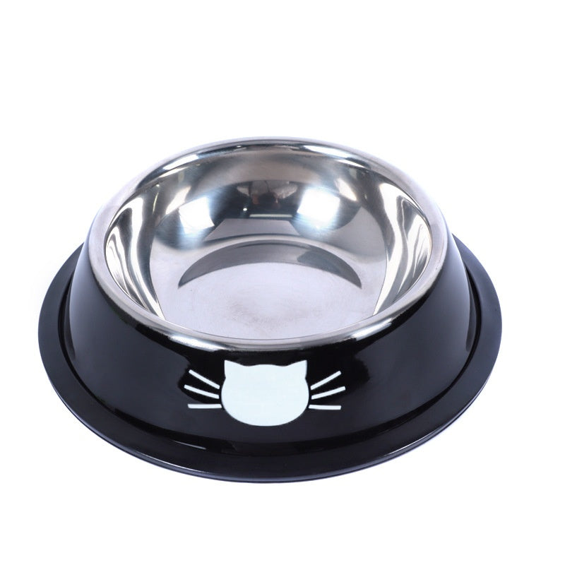 Bol Inox Antidérapant PETSHOP pour Chat & Petit Chien