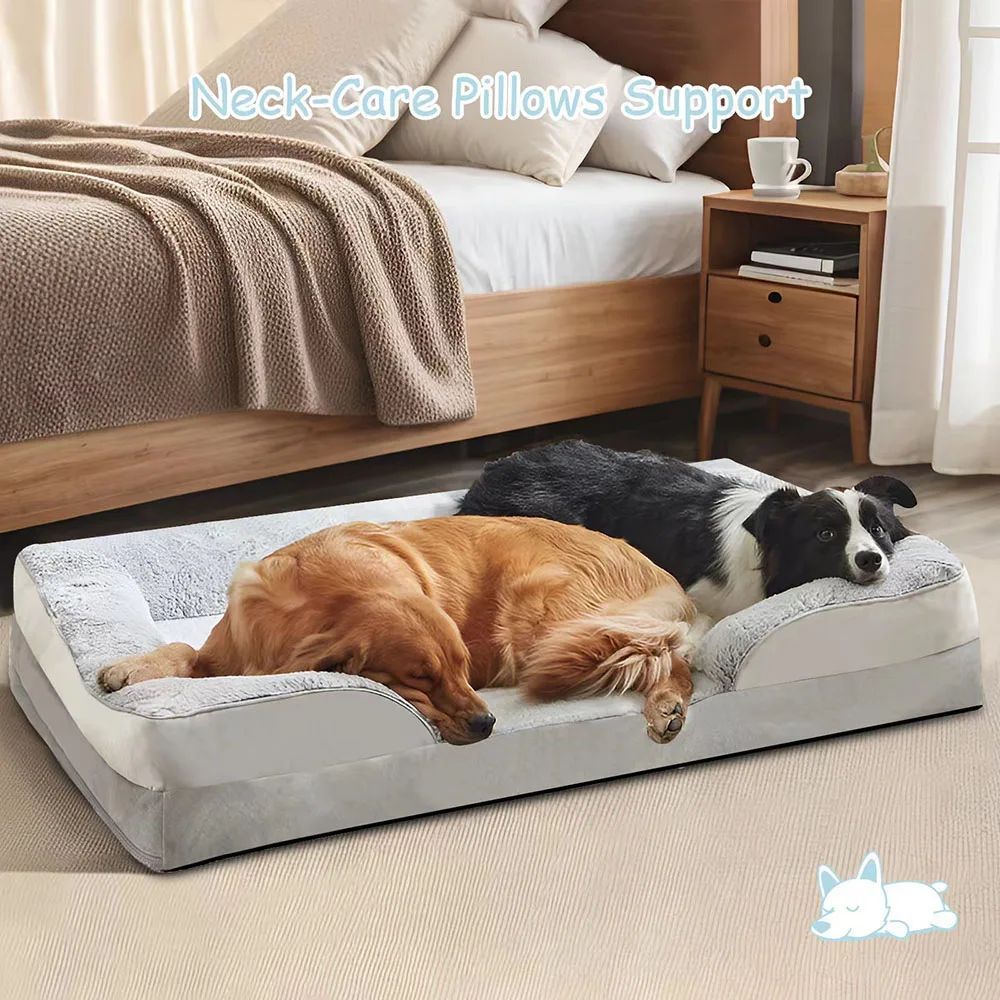 Lit Orthopédique Premium pour Chien & Chat