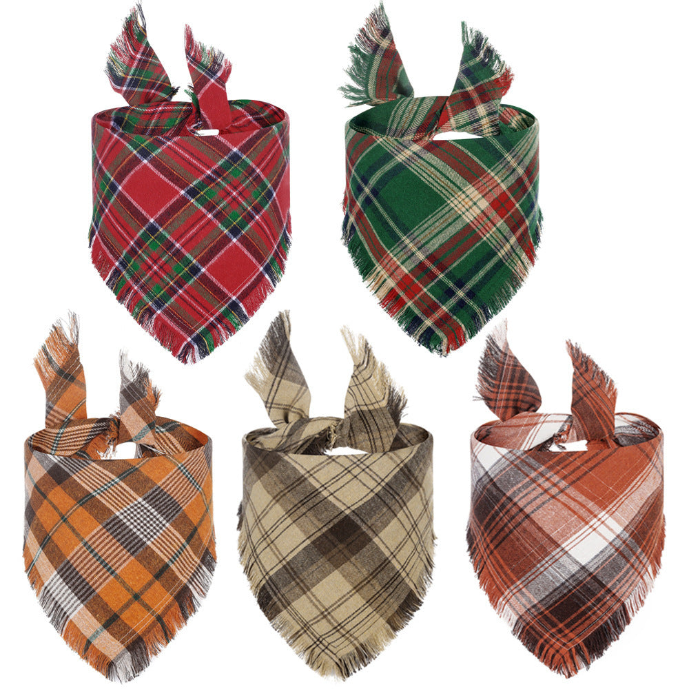 Bandana Automnal PETSHOP — Élégance & Chaleur pour Chien et Chat