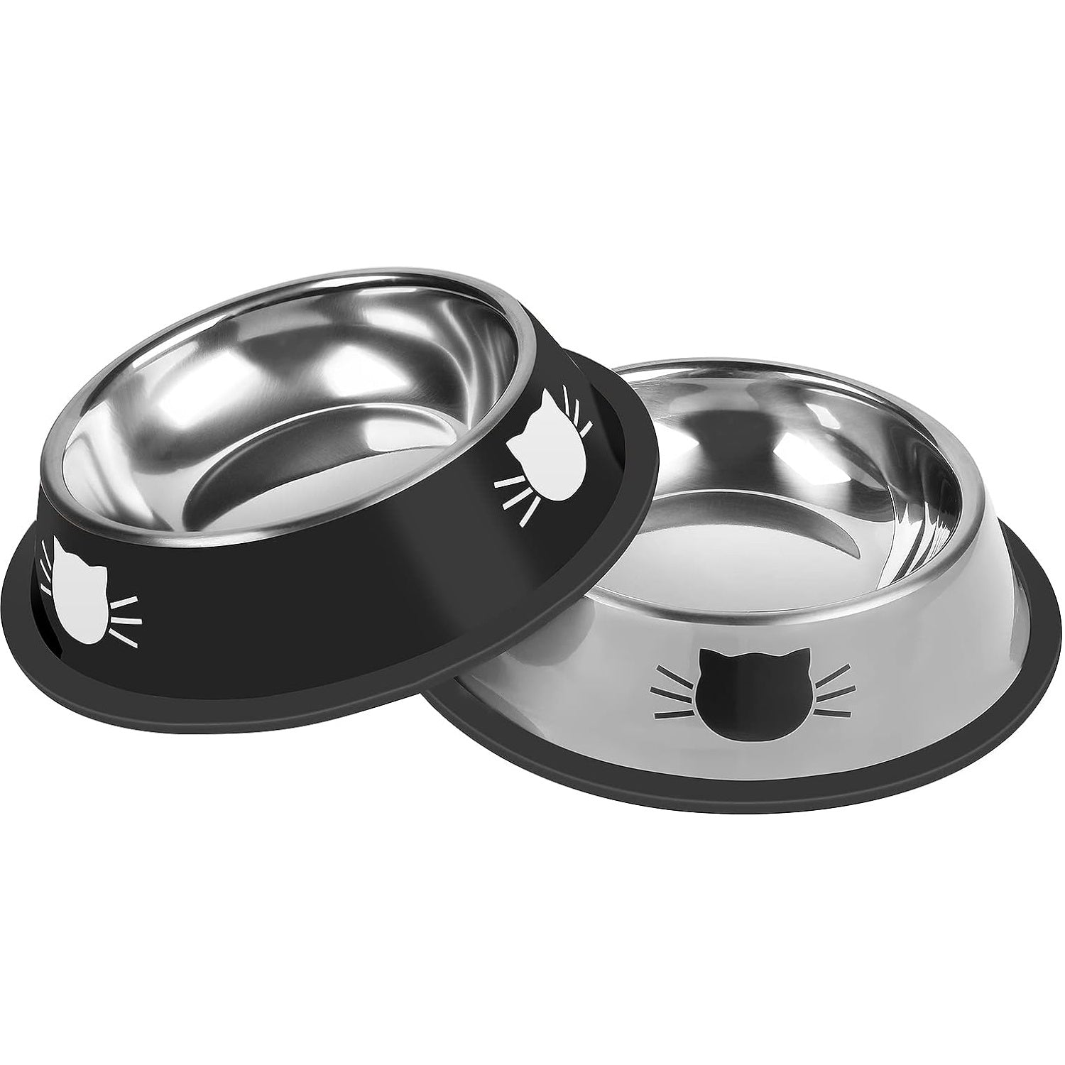 Bol Inox Antidérapant PETSHOP pour Chat & Petit Chien