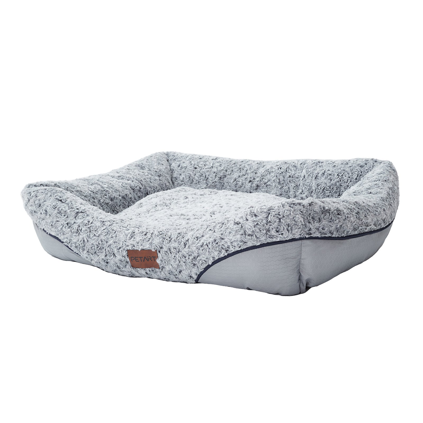 Lit Velours Rosé Swirl pour Chien & Chat