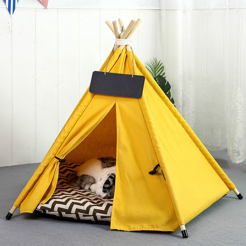 Tipi PETSHOP — Refuge Chic & Nomade pour Chats et Petits Chiens