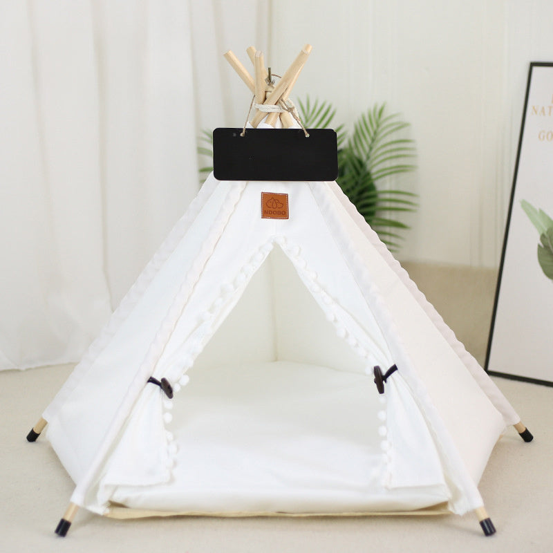 Tipi PETSHOP — Refuge Chic & Nomade pour Chats et Petits Chiens