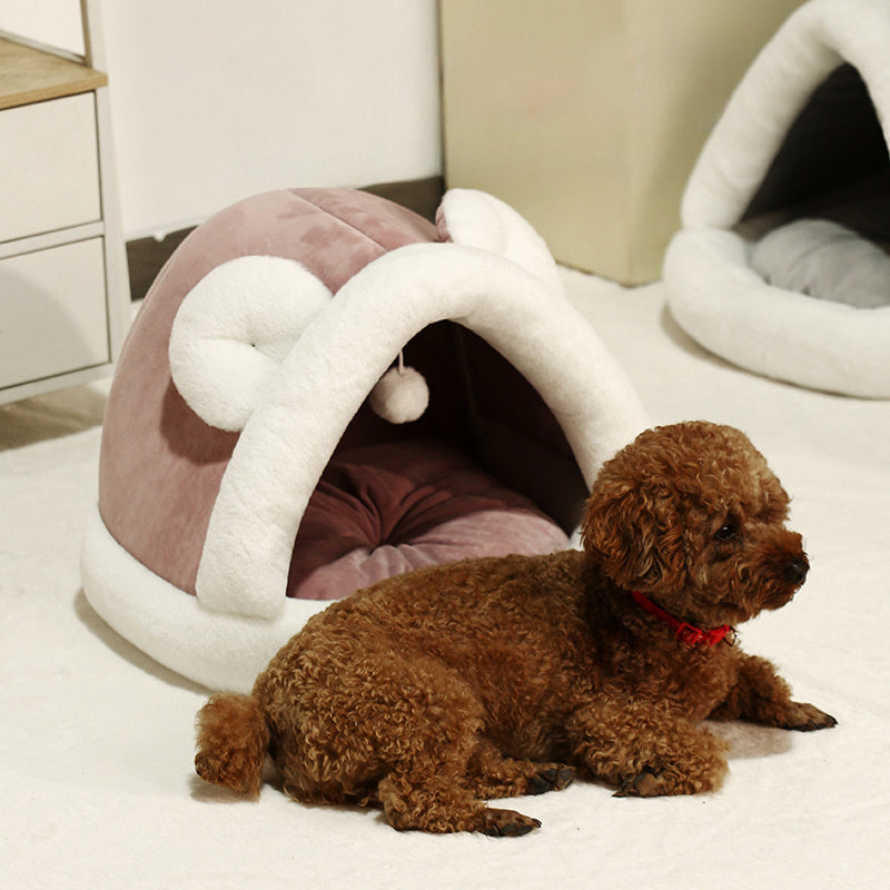 Tente Cocoon PETSHOP — Refuge Douillet pour Chat & Petit Chien