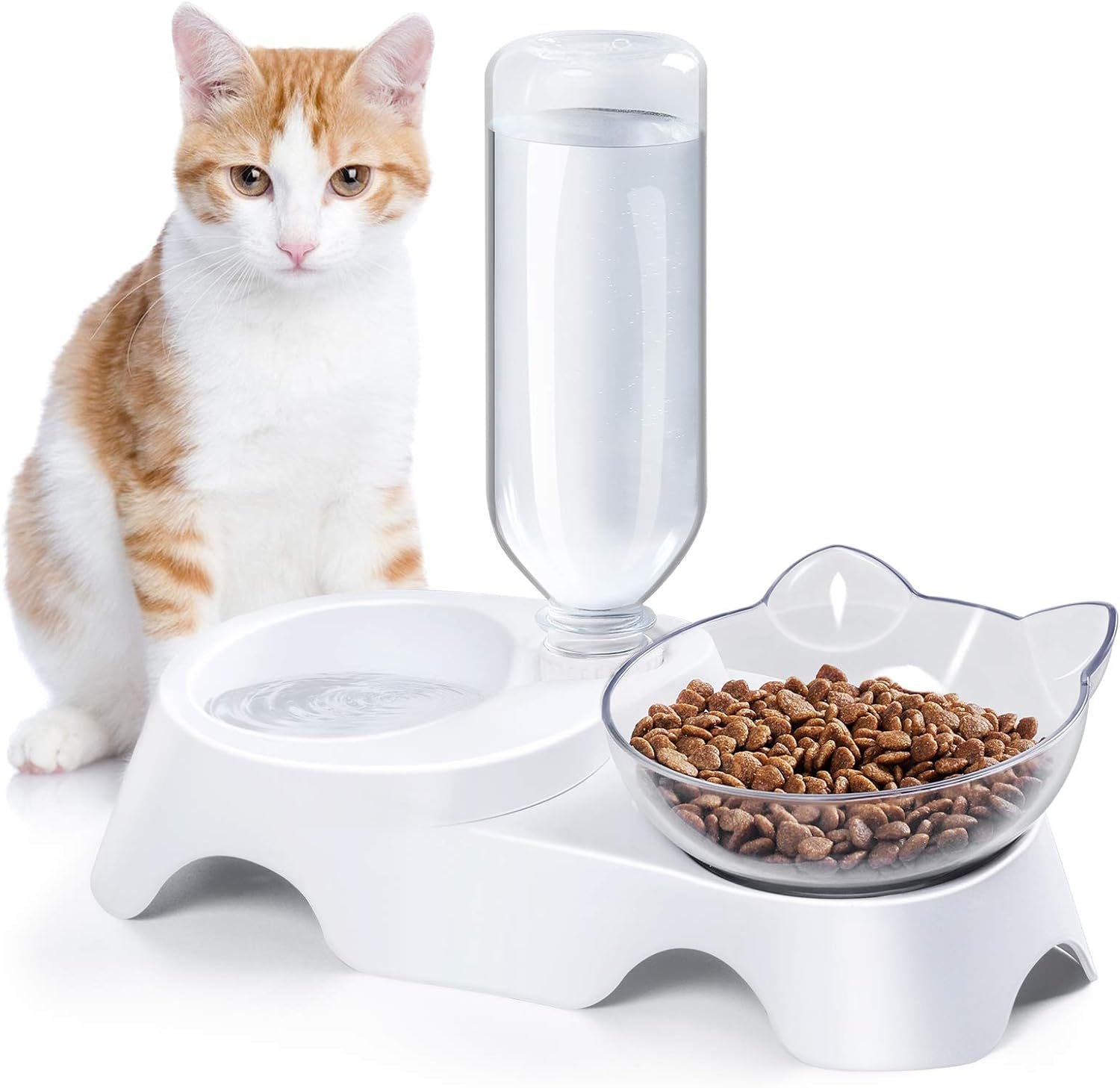 Set Double Bol Intelligent PETSHOP — Nourriture & Eau Automatique