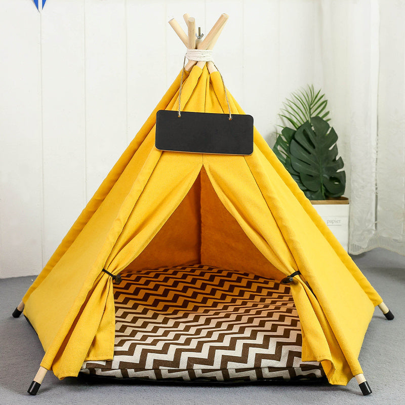 Tipi PETSHOP — Refuge Chic & Nomade pour Chats et Petits Chiens