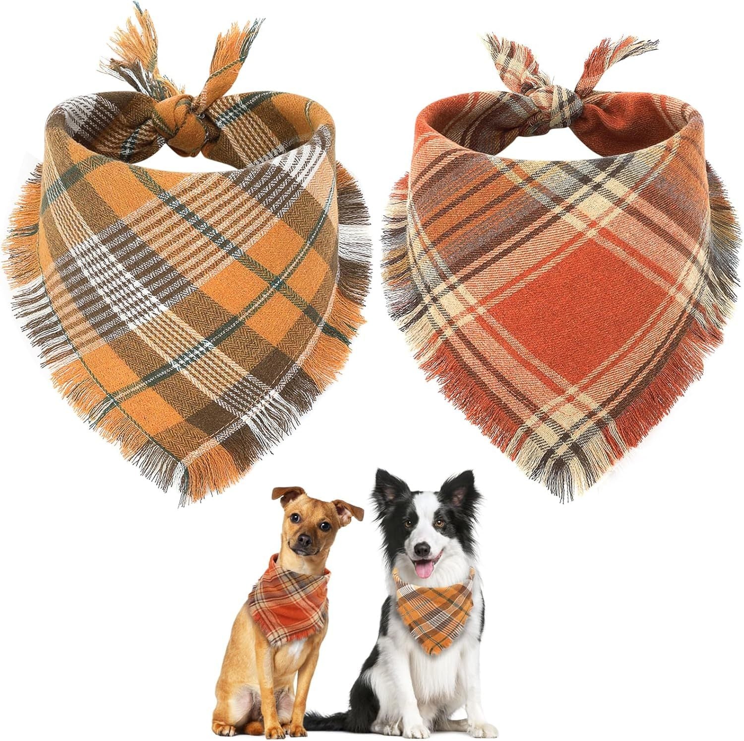Bandana Automnal PETSHOP — Élégance & Chaleur pour Chien et Chat