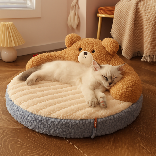 Lit Câlin PETSHOP — Confort Enveloppant pour Chat & Petit Chien